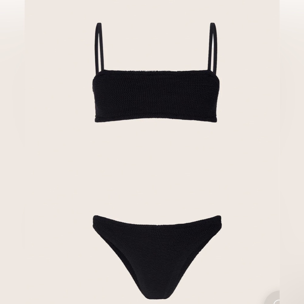 Hunza G, Metallica Cocoa color Gigi Bikini